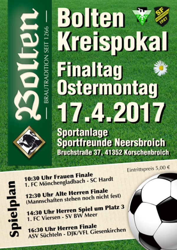 Bolten-Kreispokal in Neersbroich