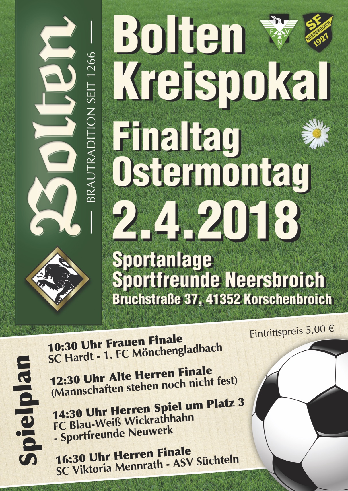 Bolten Kreispokal in Neersbroich